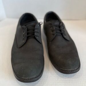 Men's Timberland Stormbuck Black Leather Brown Oxford Shoes Size 10.5